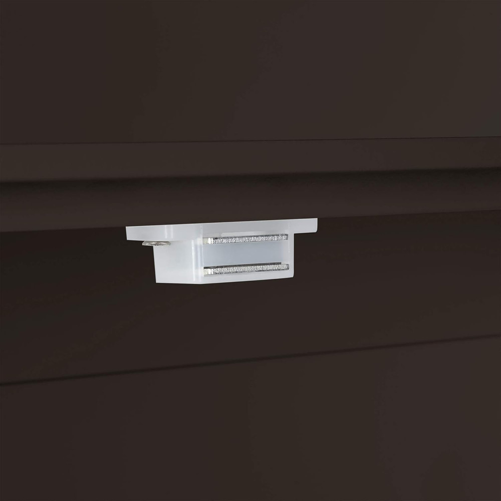 , Espresso Ashland Single Door Wall Cabinet, One Size