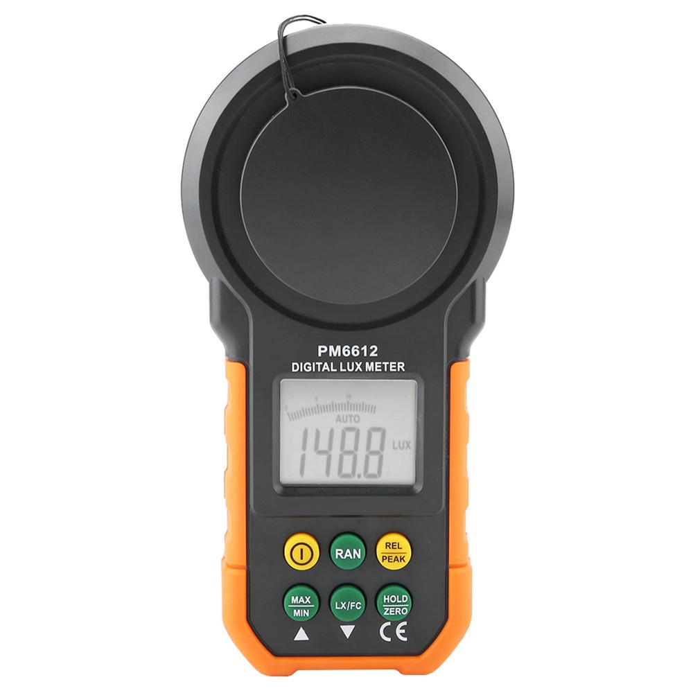 PEAKMETER PM6612 High Digital Light Meter Luxmeter