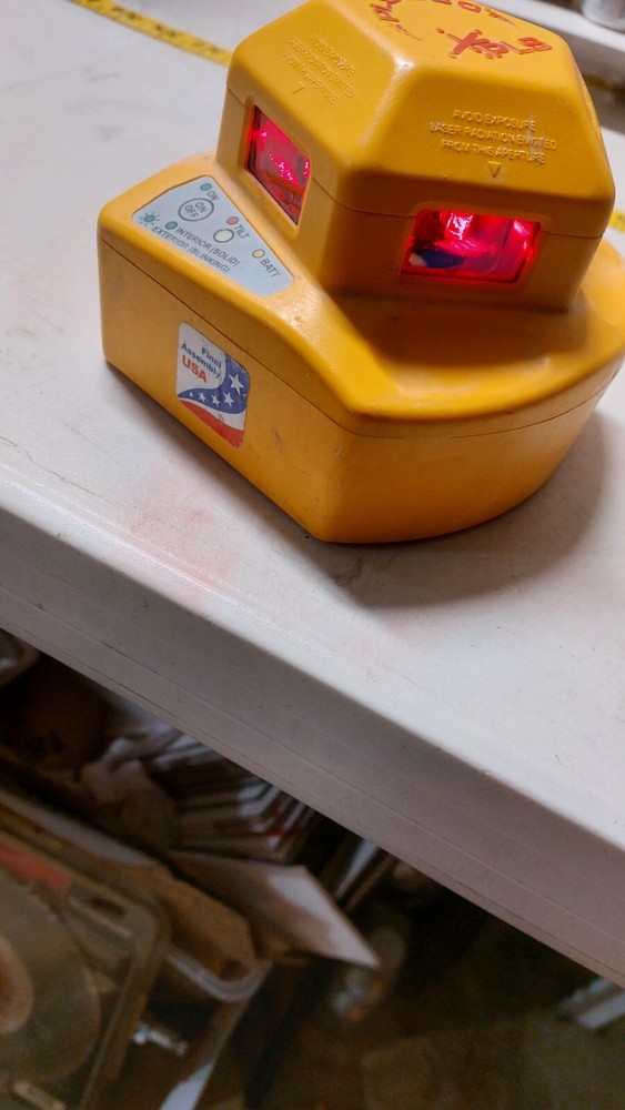 Pacific Laser Systems PLS 360 - Radial/Rotary Laser level Tool & Bracket