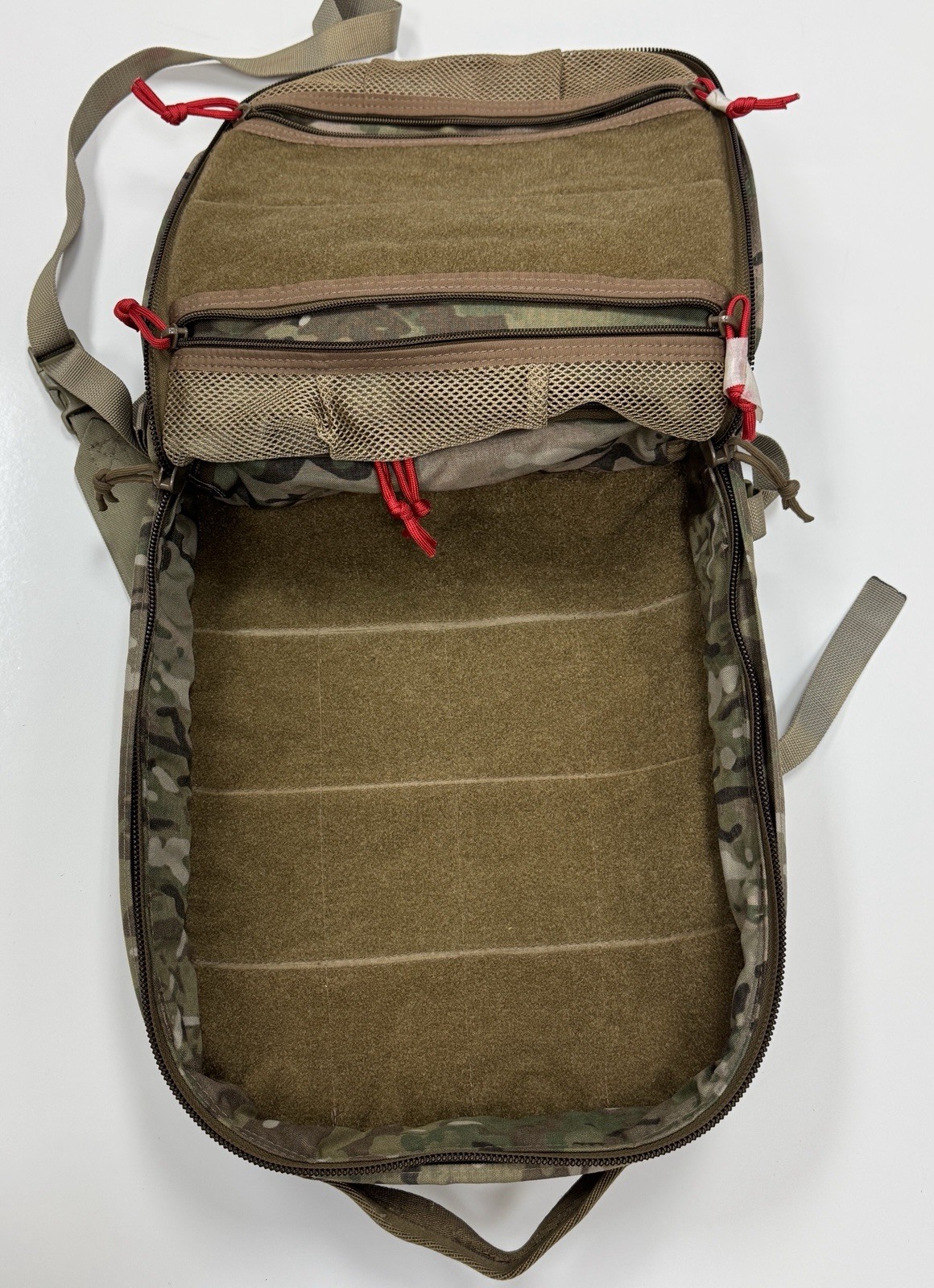 Multicam TSSI TACOPS M-9 Medic Aid Bag Backpack PACK ONLY USED Missing Parts