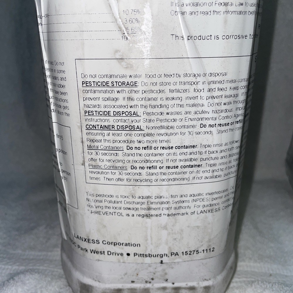 2 PACK! Preventol IT 14 Preservative (2, 1 Gallon Jugs)