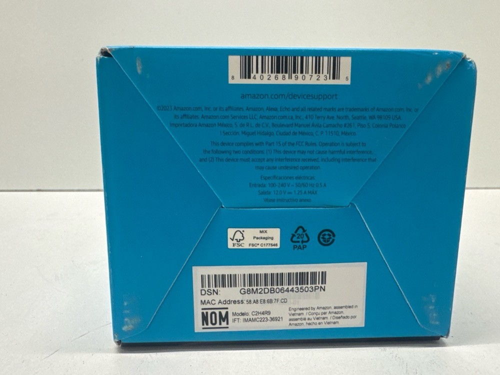 AMAZON ECHO POP SPEAKER (P06031021)