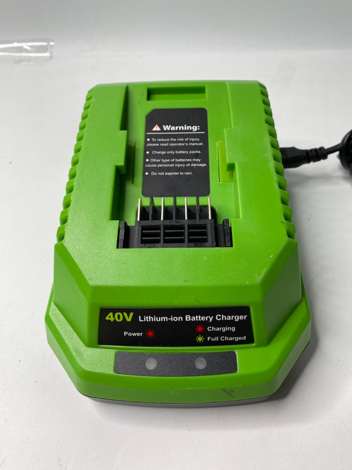 LOT of 2 40V 6.0Ah For Greenworks G-MAX Li-ion Battery w/ Charger