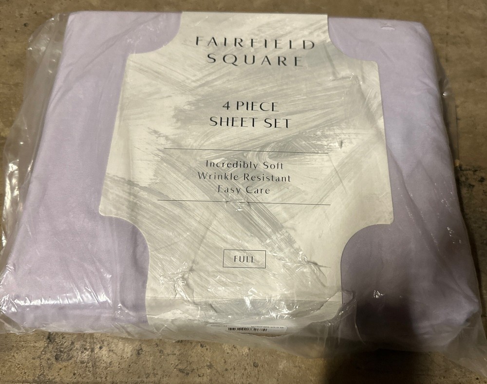 Fair Field Square 4 Piece Sheet Set Full