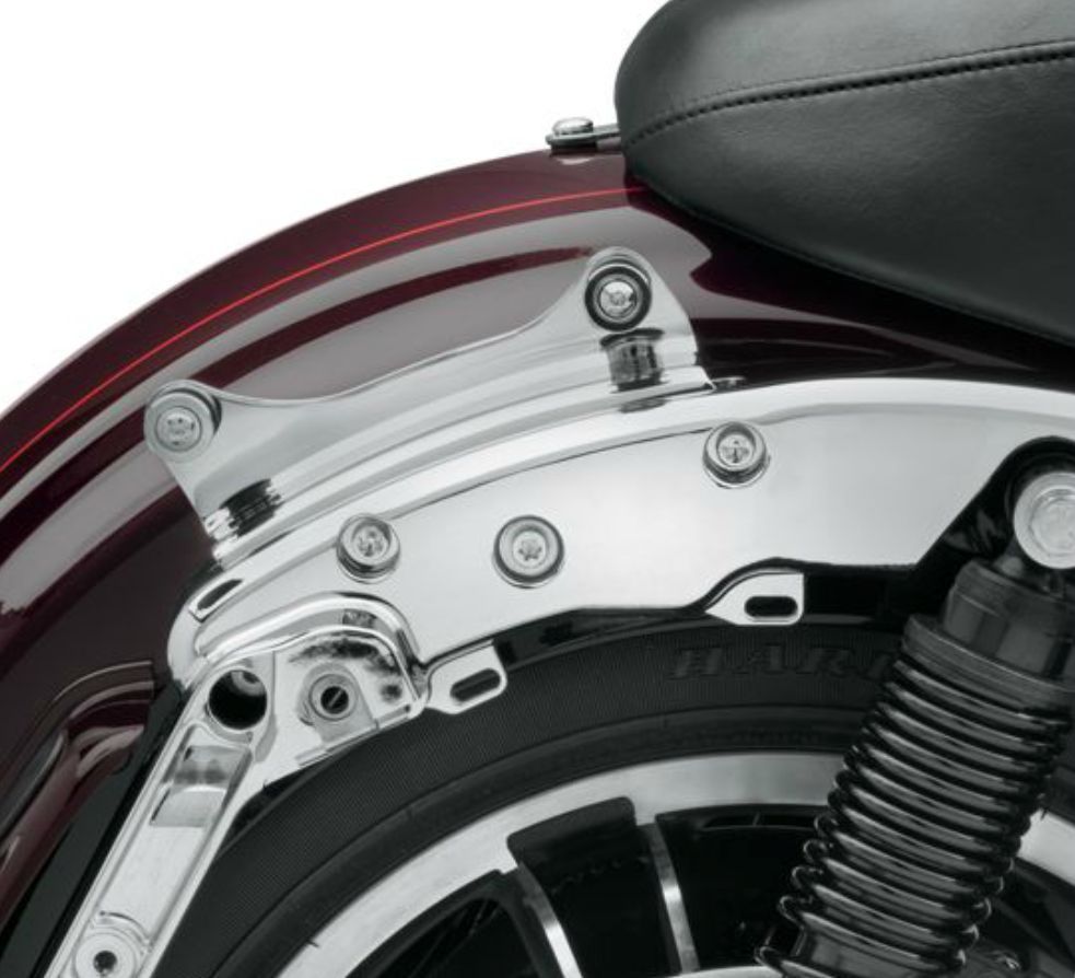 Black 4 Point Docking Hardware Kits For Harley Street Glide Road King 2009-2013