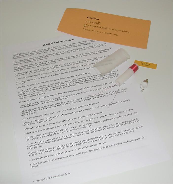 Heathkit HDA-1250-2 'Org' Coil  for HD-1250