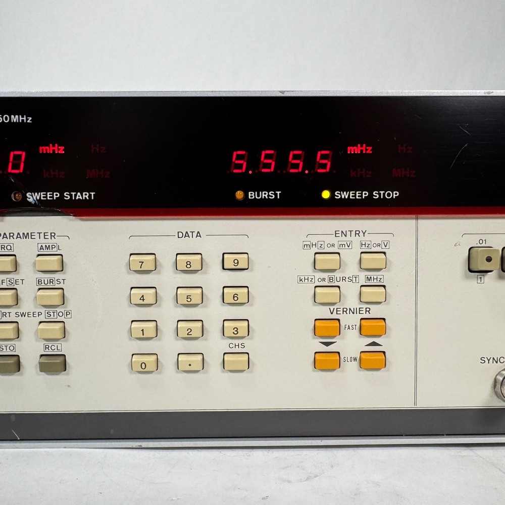 HP 8165A Programmable Signal Source ⚡️ Fast Shipping | Sold As Is