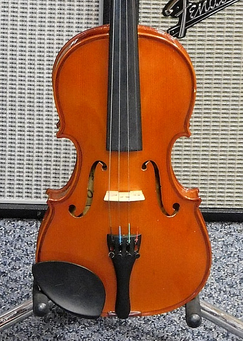 DeViller Model VN343 Full Size Violin 4/4 w/ Case & Bow! VERY NICE!!!