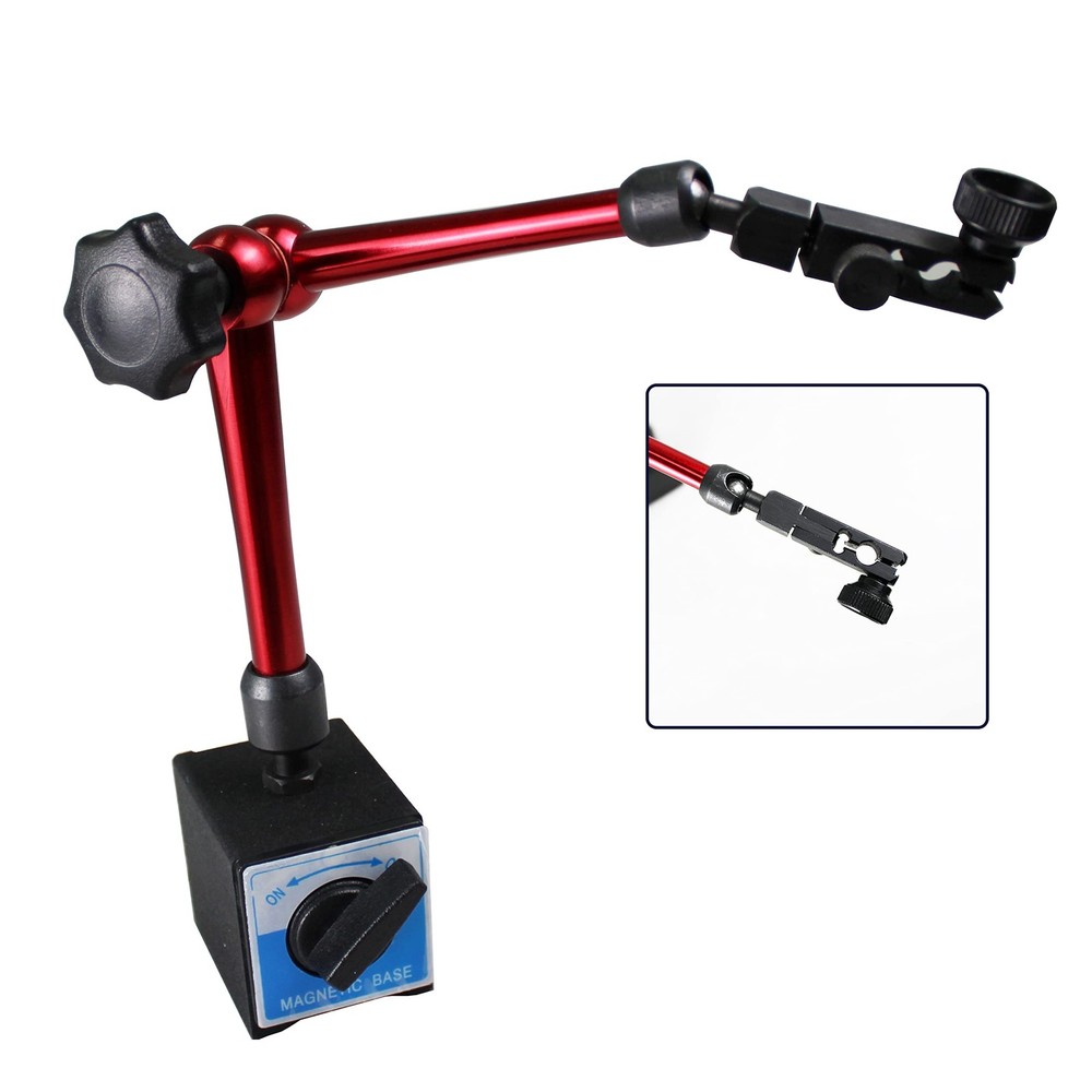 HFS (R) 132lbs/60kg Max Pull Clamping Hole Diameter 8mm Magnetic Base Adjusta...
