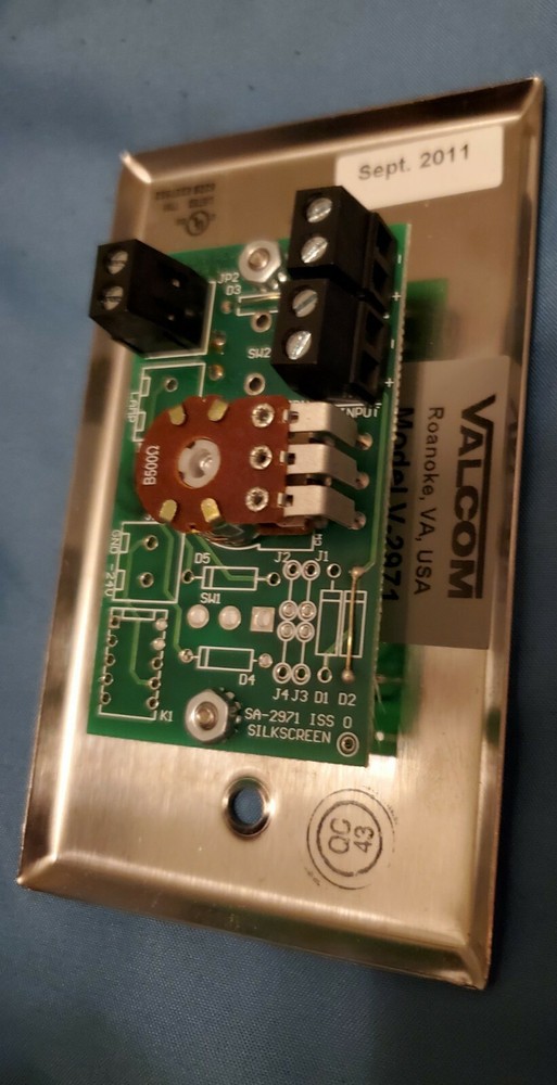 Valcom V-1046 Speaker and V-2971 Call Button