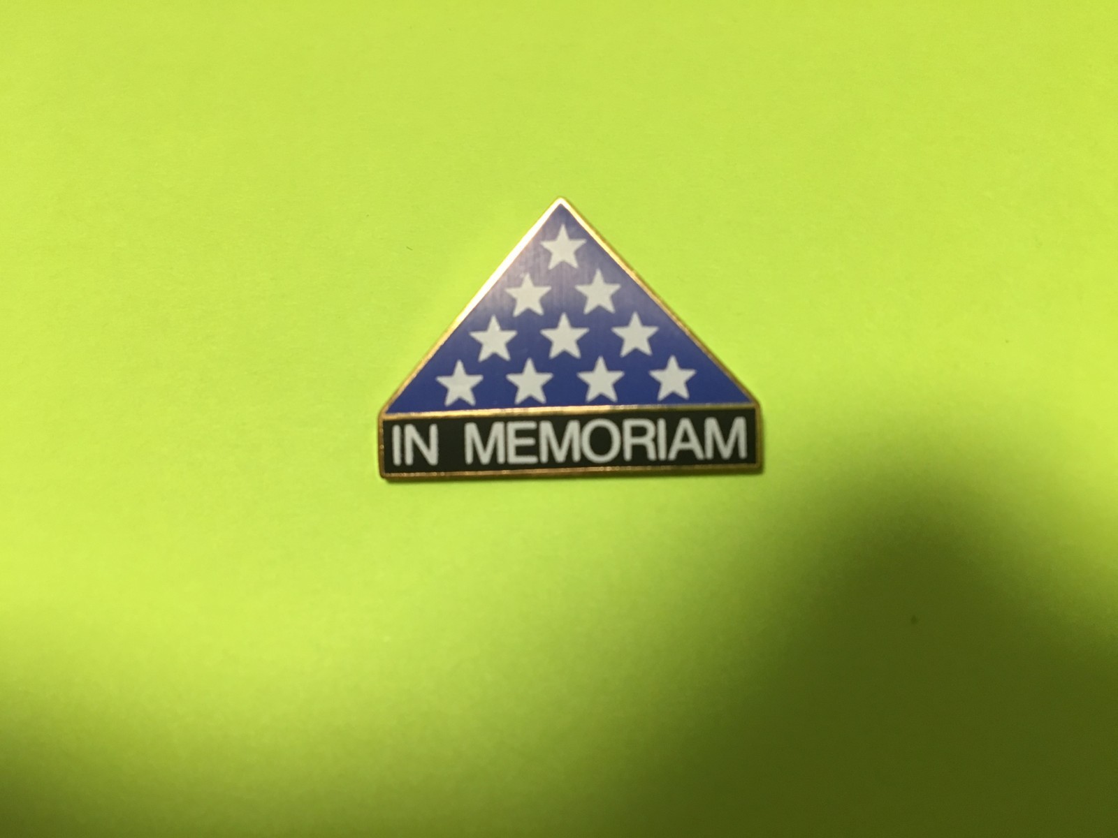 IN MEMORY OF THOSE WHO HAVE FALLEN HAT/LAPEL PIN