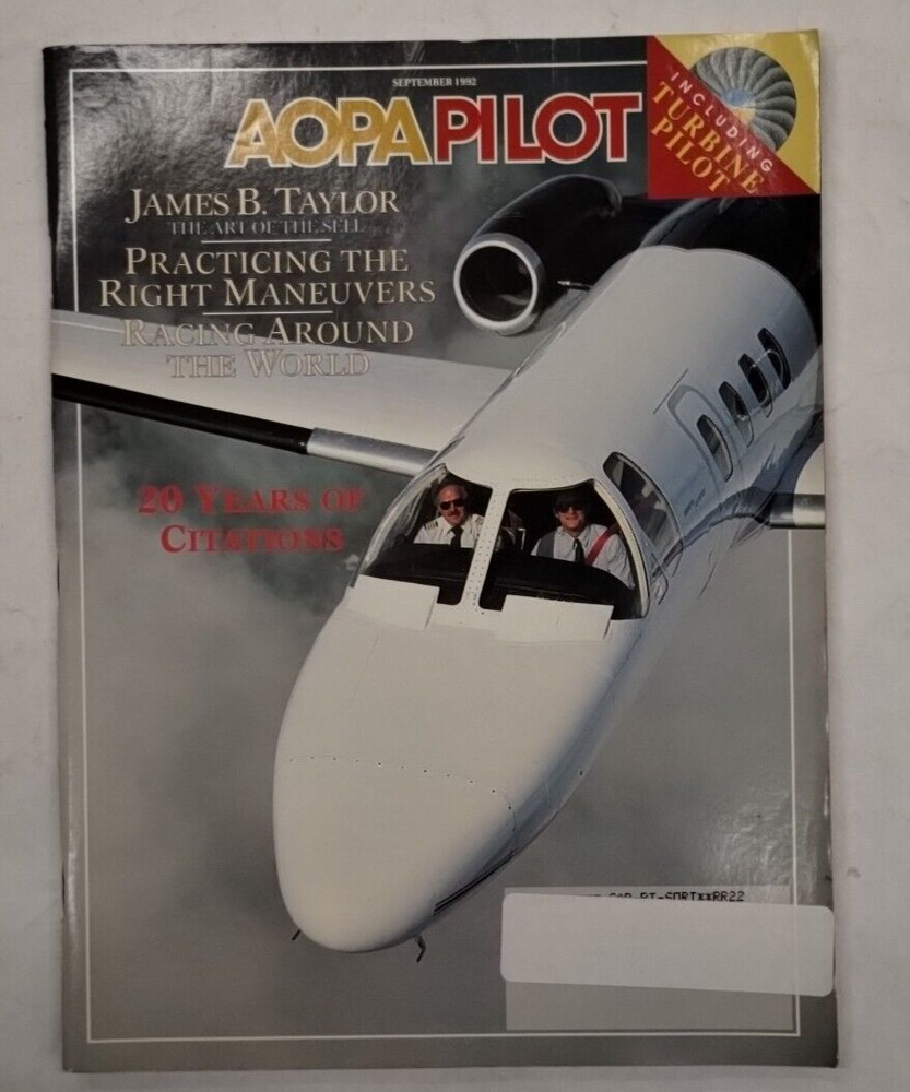 11 Issues AOPAPILOT Magazine 1992-Originals
