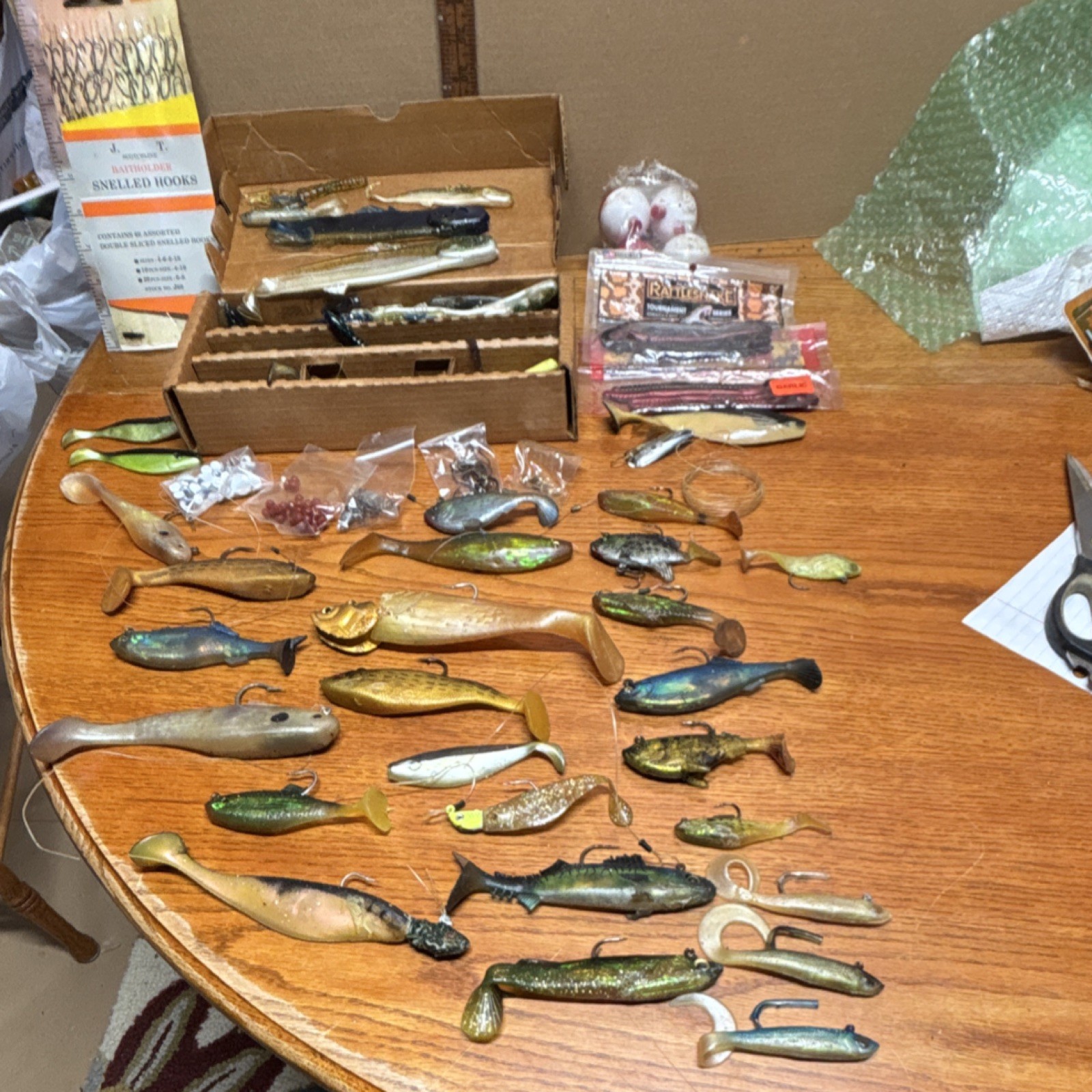 Bass Assassin, Rattlesnake Soft Plastics Mixed Lot. Freshwater Fishing Lures