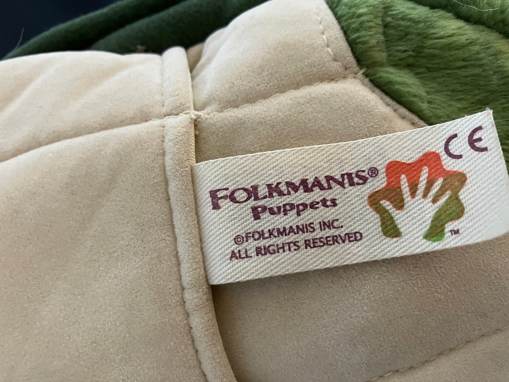 Folkmanis SEA TURTLE 3036 tush tags only EUC PLEASE READ