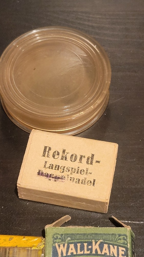 6 Gramophone phonograph needle Boxes Paper And Plastic