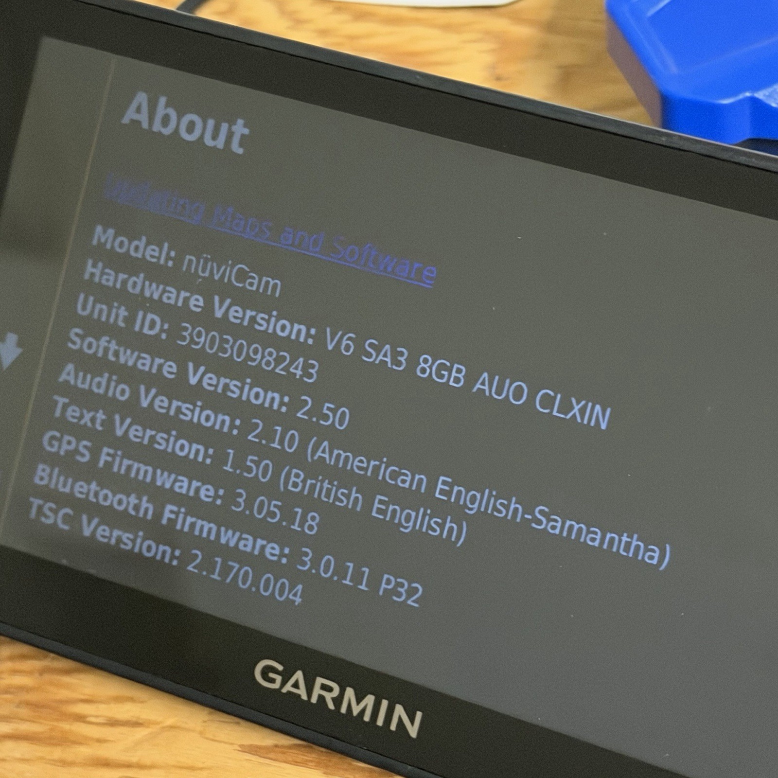 Garmin nuviCam LMTHD GPS Receiver 6" Automotive Mountable TESTED/WORKS