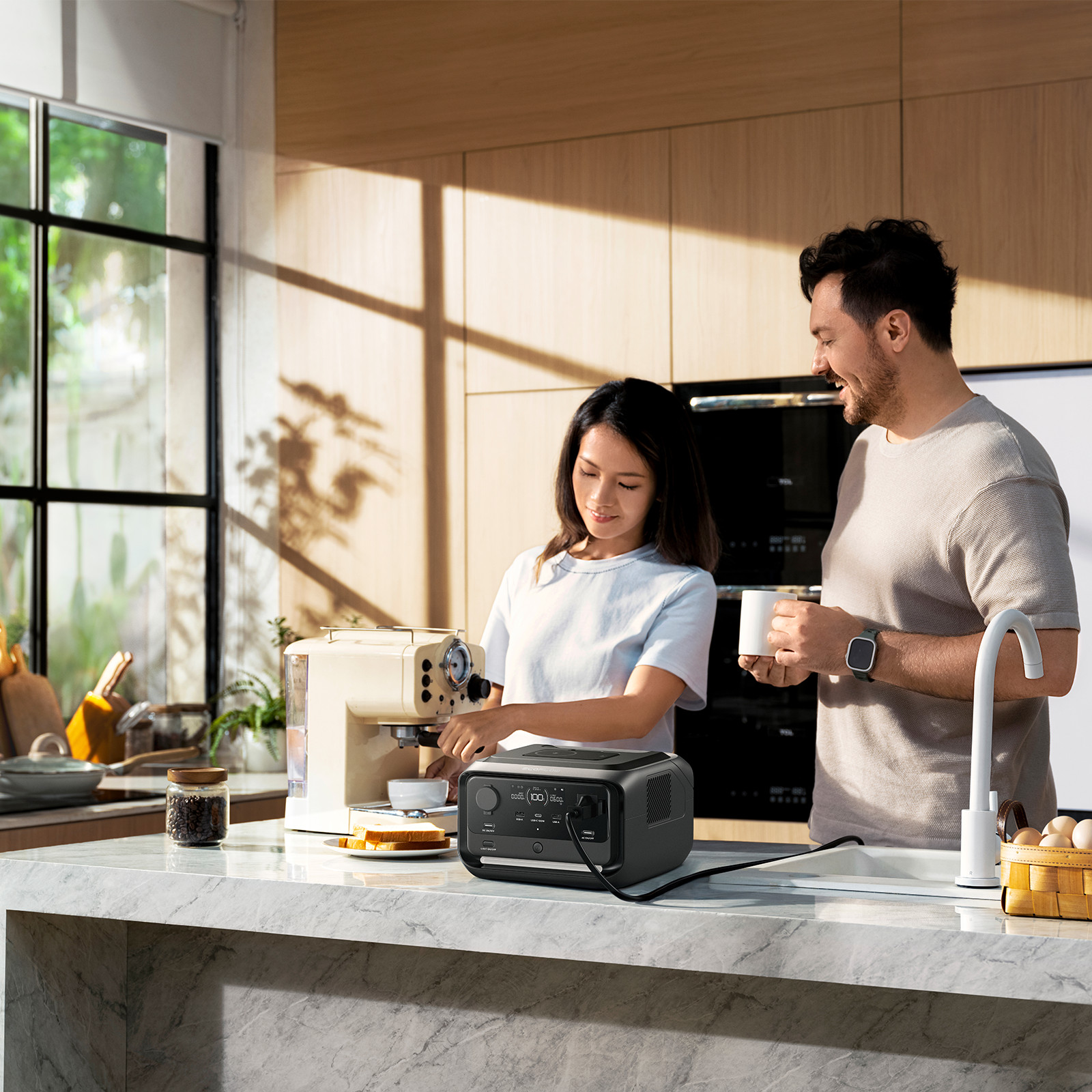 EcoFlow River 3 Plus 286Wh Wireless Boost Combo & 45W Solar Panel Kit for Travel