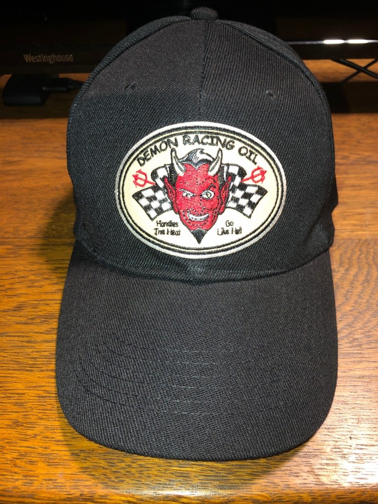 DEMON OIL PATCH CLOTH IRON ON /SEW ON Quality Embroidered Patch