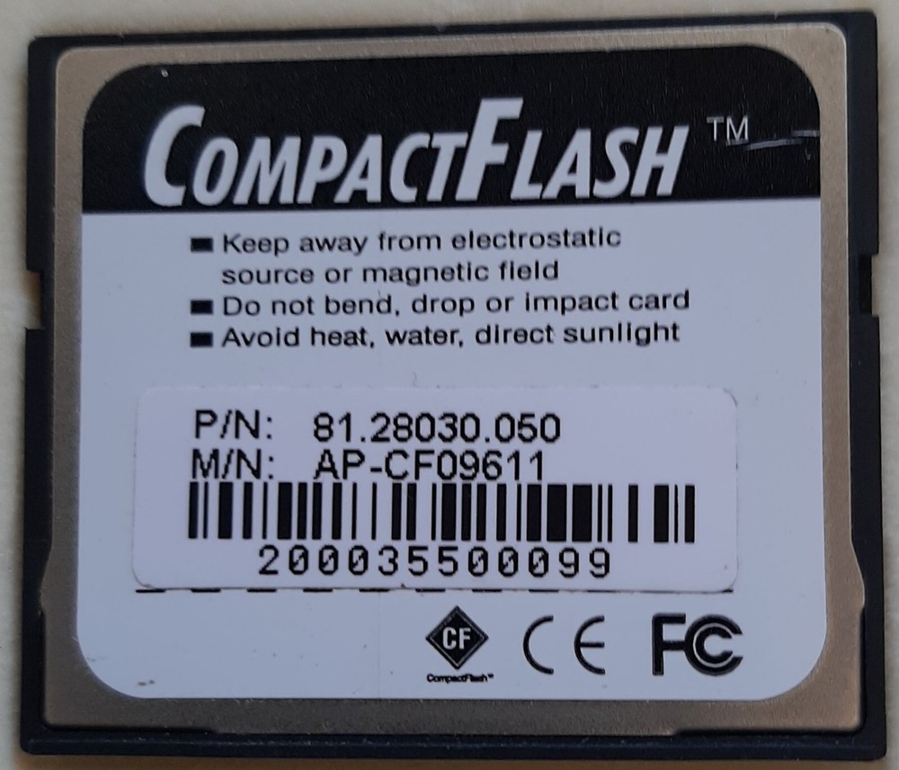 APACER 96MB COMPACT FLASH CARD ... PRICE SLASHED TODAY !