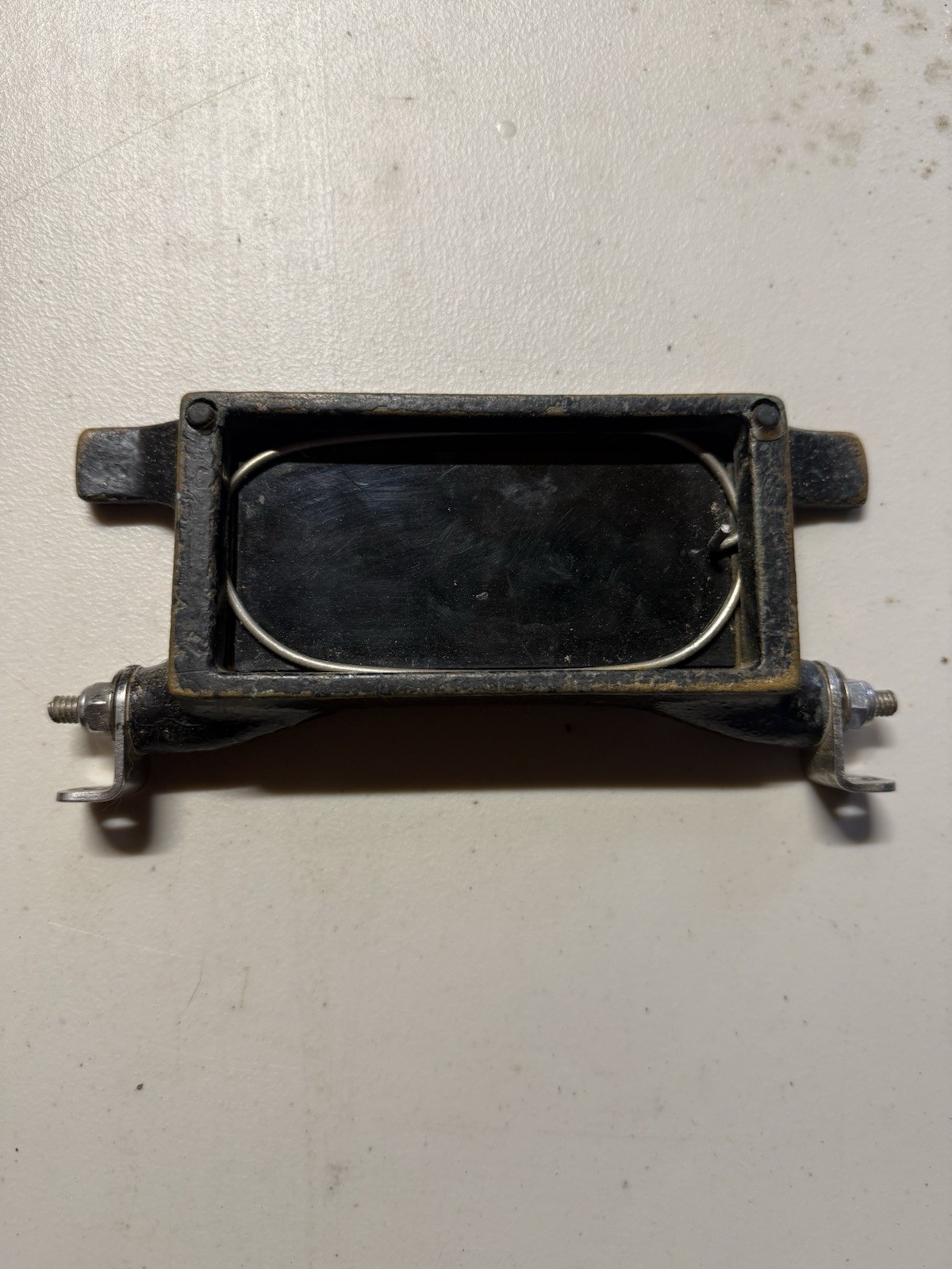 Underwater Welding/Burning Shield fits on all Kirby Morgan dive hats.