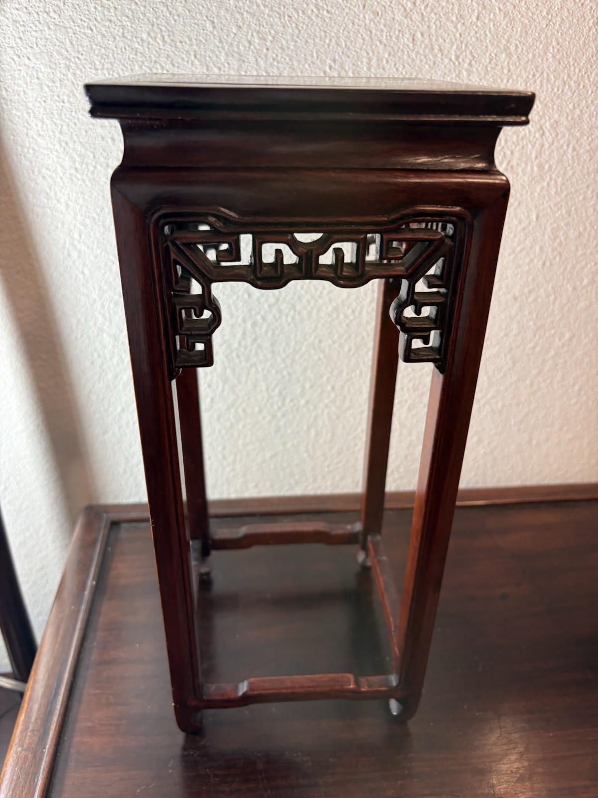 Vintage Chinese Wood Display Stand