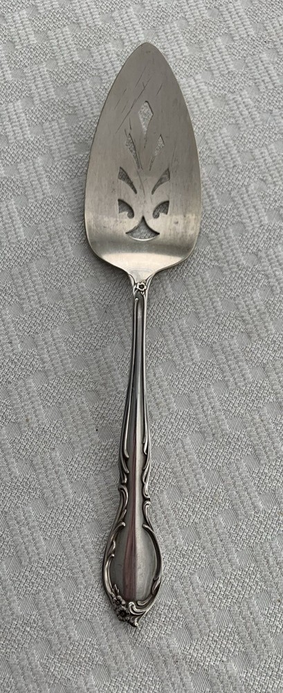 Vtg Cake/Pie Server Wm Rogers Moonlight/Royal Victorian/Lovelight 9-1/2”