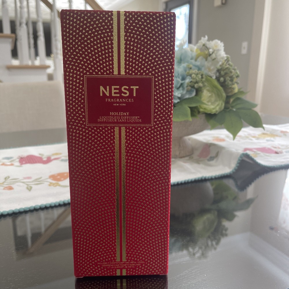 NEST    Holiday   Holiday  Diffuser – Send 3.4 oz / 100 ml, Automatic Brand New