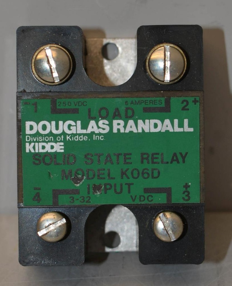 Douglas Randall - Kidde Solid State Relay Model K06D ++