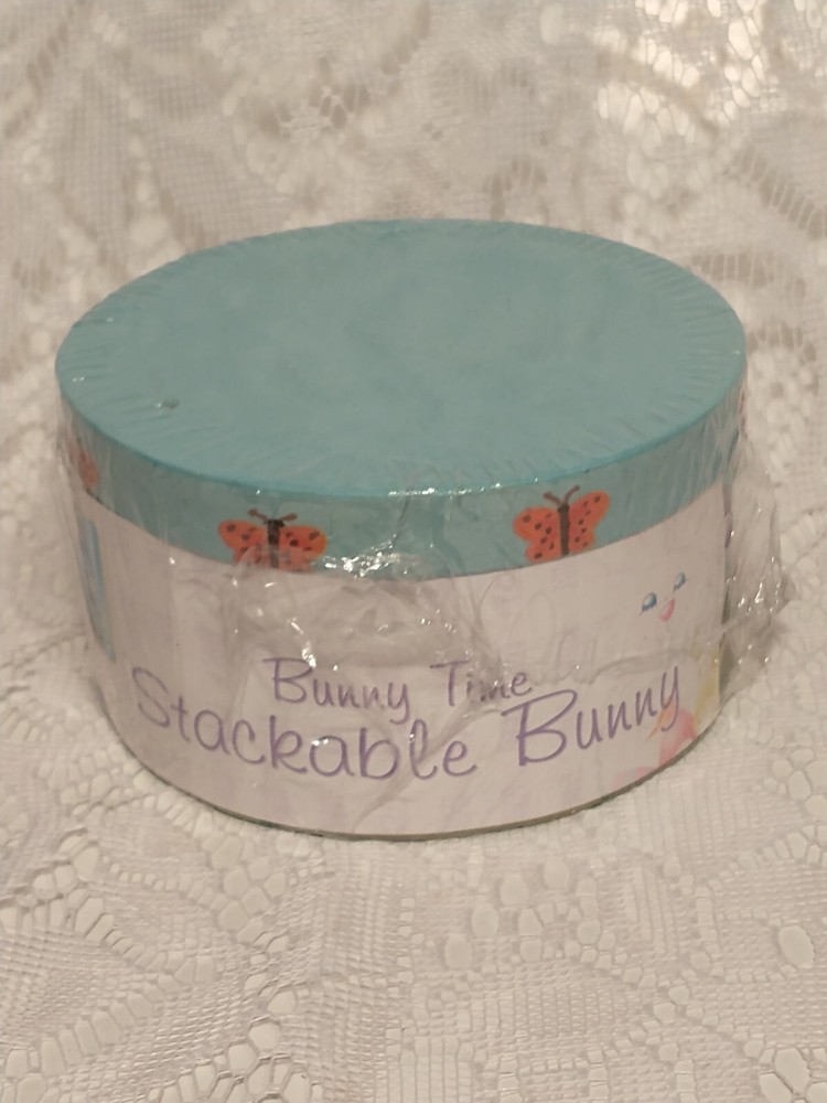 Bunny Time Stackable Bunny Containers Decorative Home Decor tbldp1