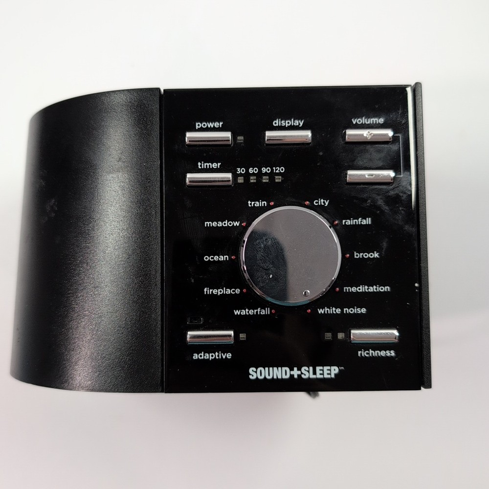 ASTI Sound+Sleep Non-Looping Sleep Sound Machine BLACK - ASM1002 EUC
