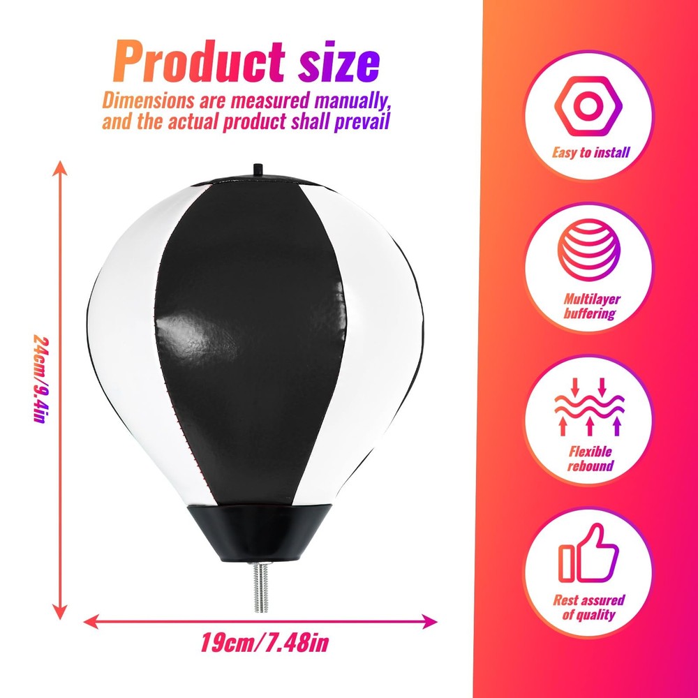 Boxing Speed Universal 8mm Screw Replaceable Spare Sandbag for Dynamic and En...