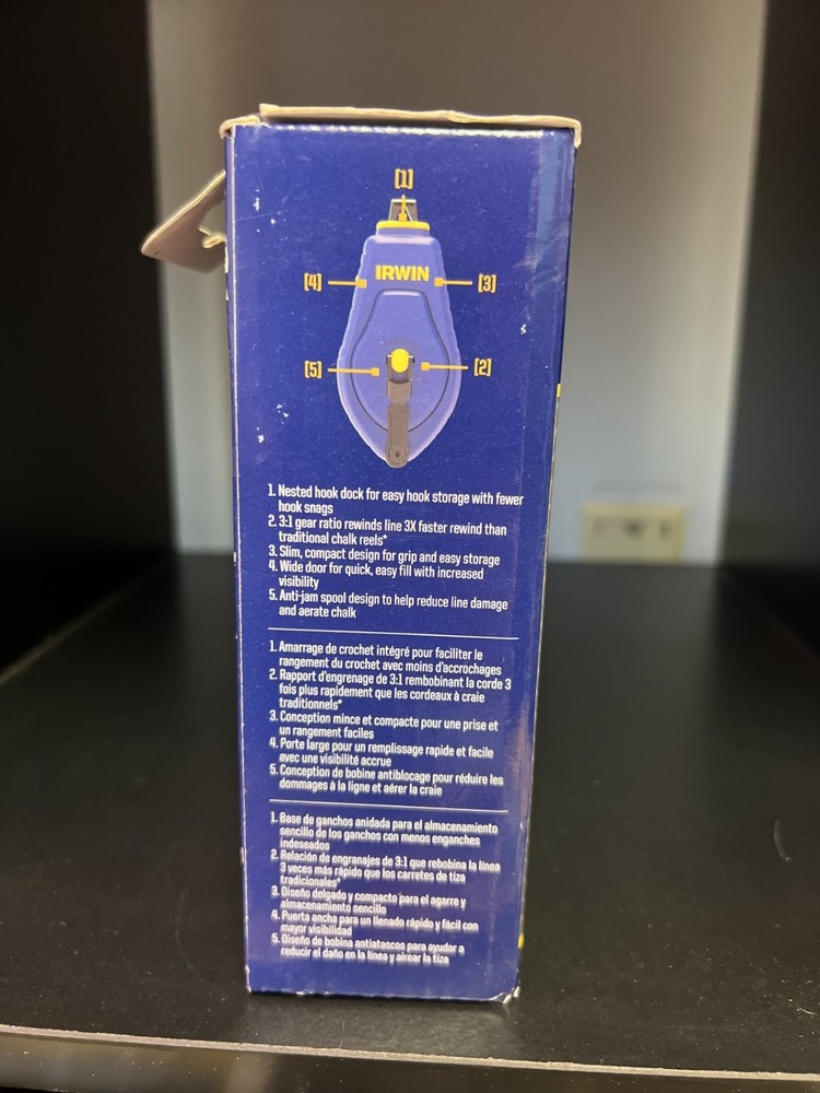 Irwin Strait-Line Compact chalk reel
