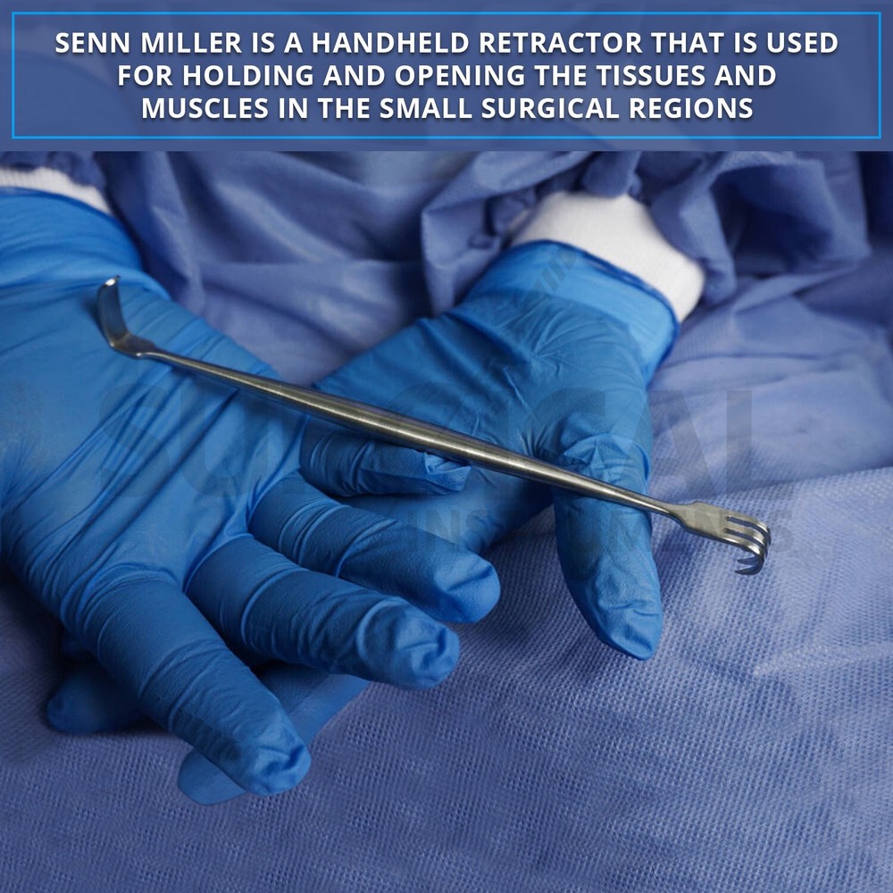 SENN Muller Retractor Plastic Dermal Surgical Instruments Stainless German Grade