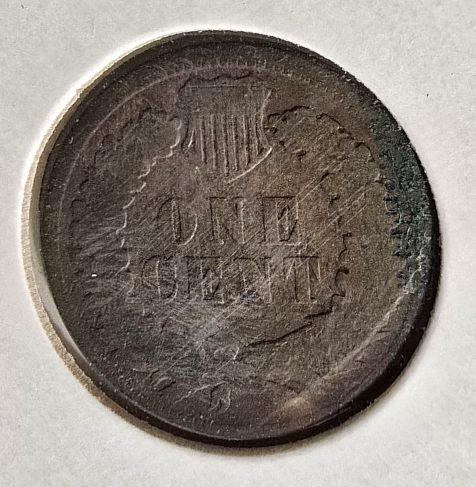 1897 P Indian Head Cent Circulated Unrestored Fine