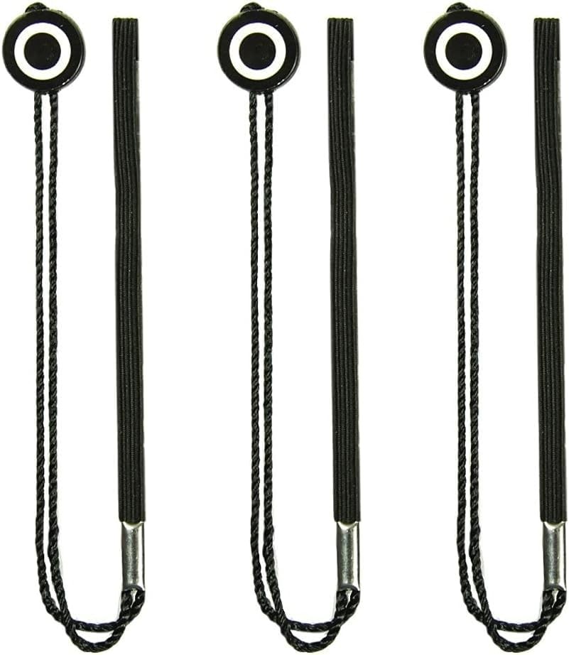 3X Camera Lens Cap Leash with Elastic String, Compatible with Universal DSLR SLR
