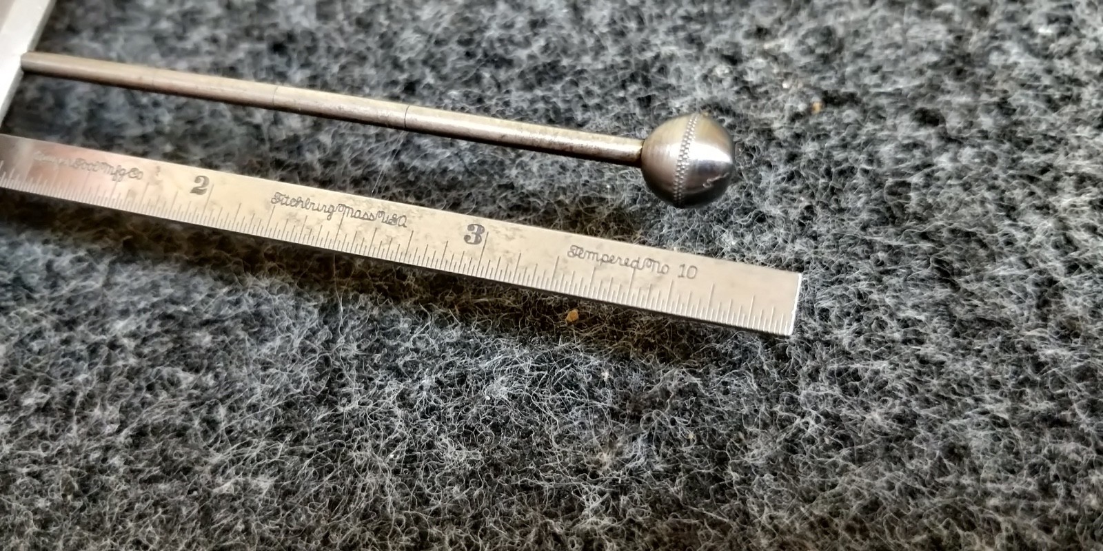 ANTIQUE Sawyer #57 Depth Gage machinist tool GREAT Condition