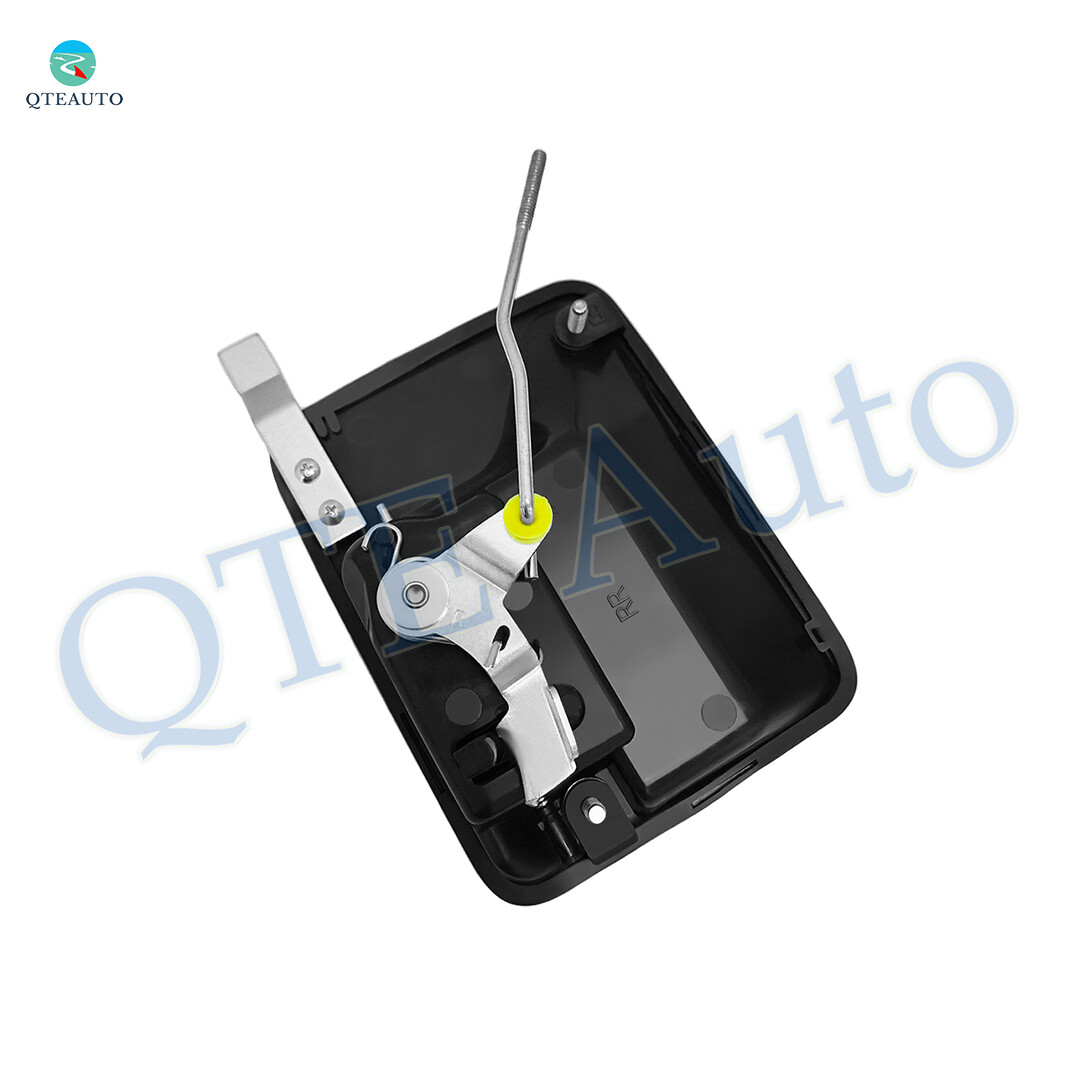 Set 4 F-R Exterior Door Handle For 1999-2016 Ford F-350 Super Duty texture black