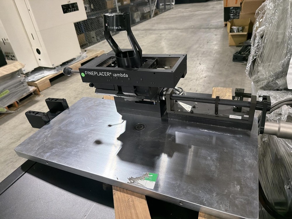 LAMBDA FINEPLACER FINETECH FD3.1 DIE-BONDER MICROSCOPE BASE STAND