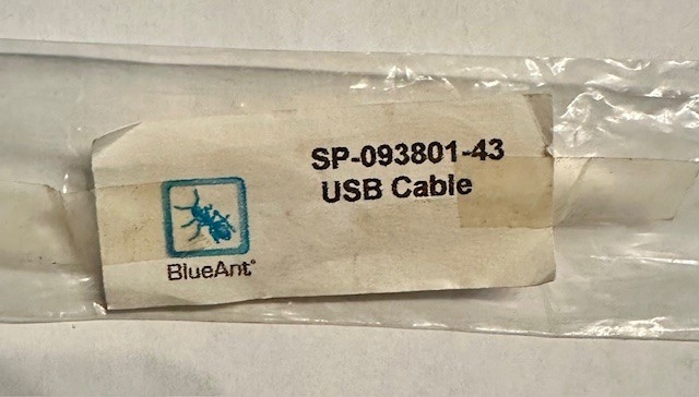 BlueAnt USB Cable SP-093801-43 7.5" Long