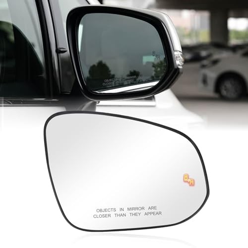 Passenger Side Mirror Glass Replacement for RAV4 2013-2024, Passenger side