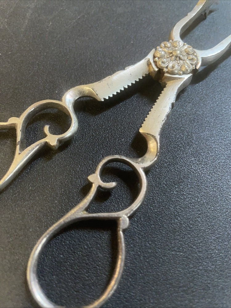 Antique Silver Plated Sugar Nips