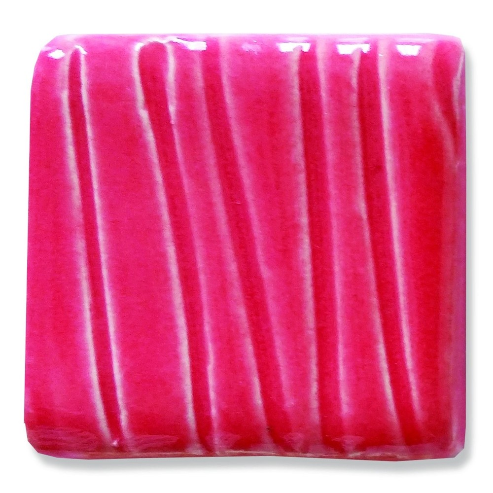 004016 Earthenware Glaze, Pink, 16 oz