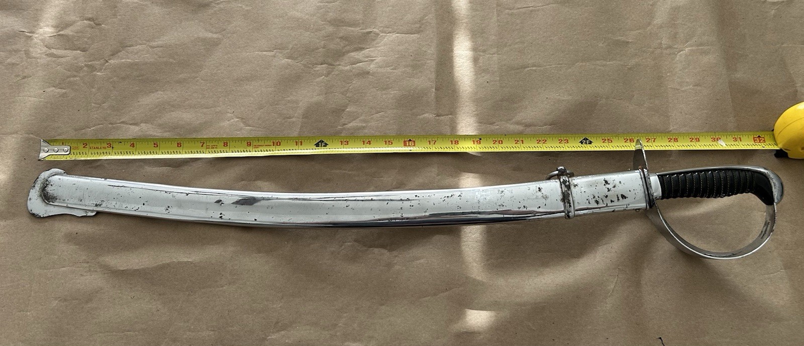 EARLY M1905 DUTCH POLICE KLEWANG CUTLASS SWORD - By Horster Solingen
