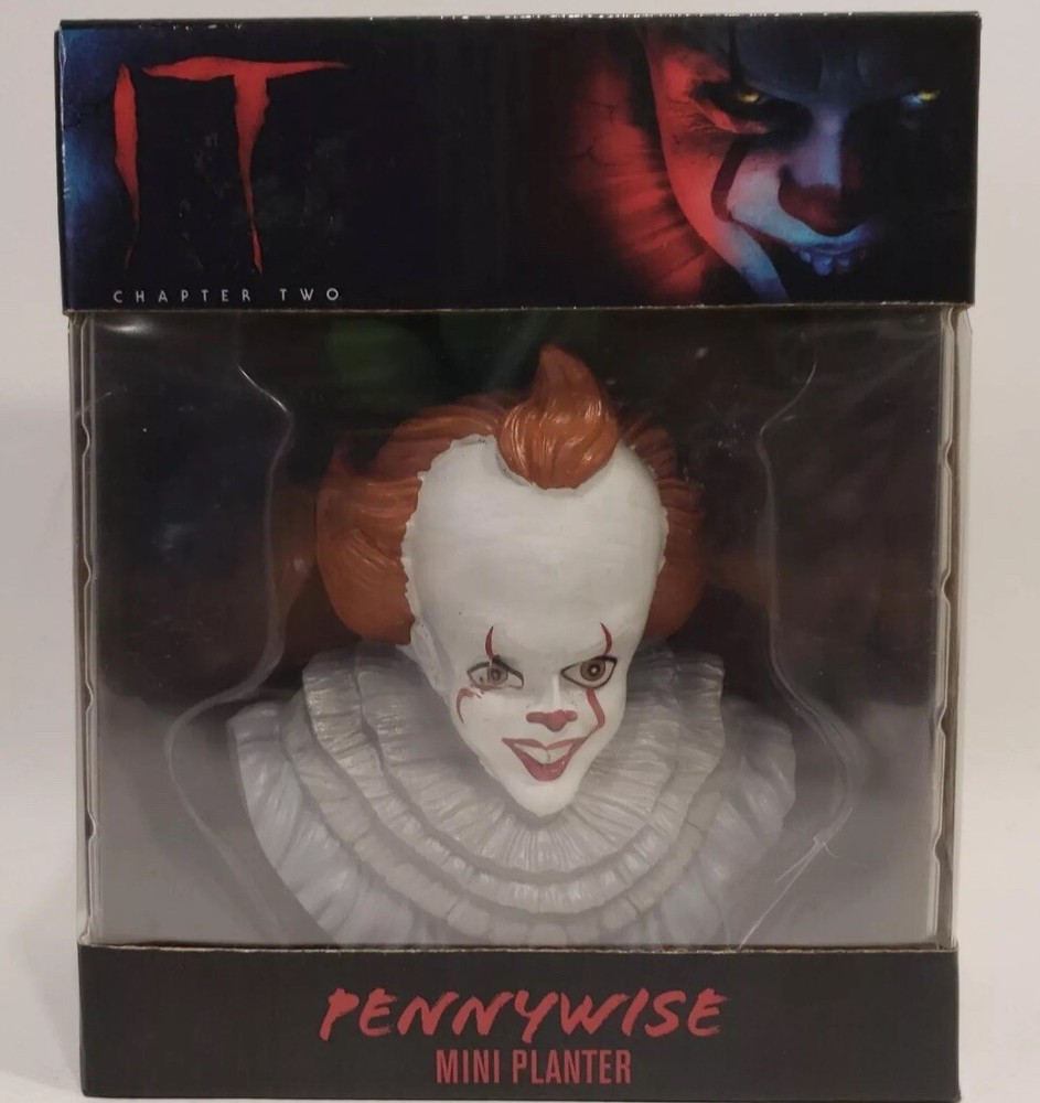 Pennywise IT Chapter Two Clown Stephen King IT Ceramic Mini Planter  Decoration
