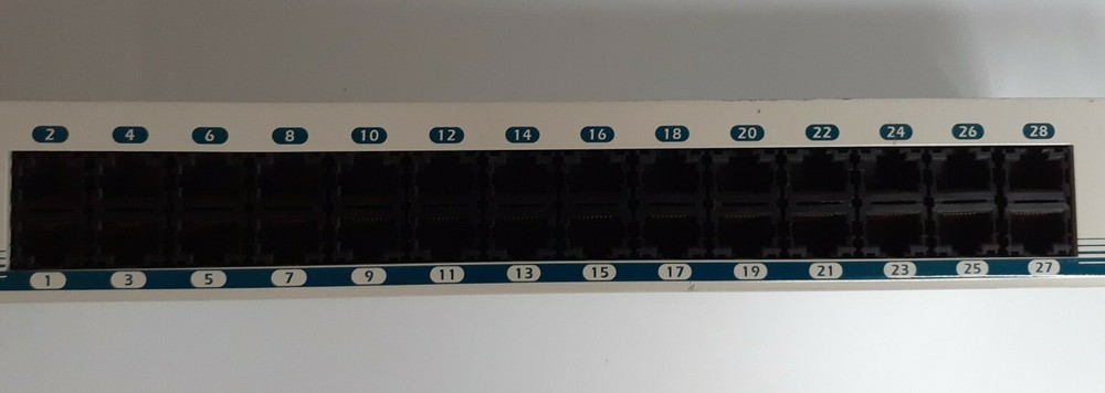 Adtran 1200291L1 28 Port Patch Panel Untested