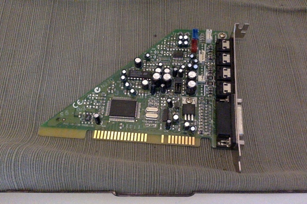 Aztech Multimedia Pro-16V  ISA Sound Card,  USED, UNTESTED