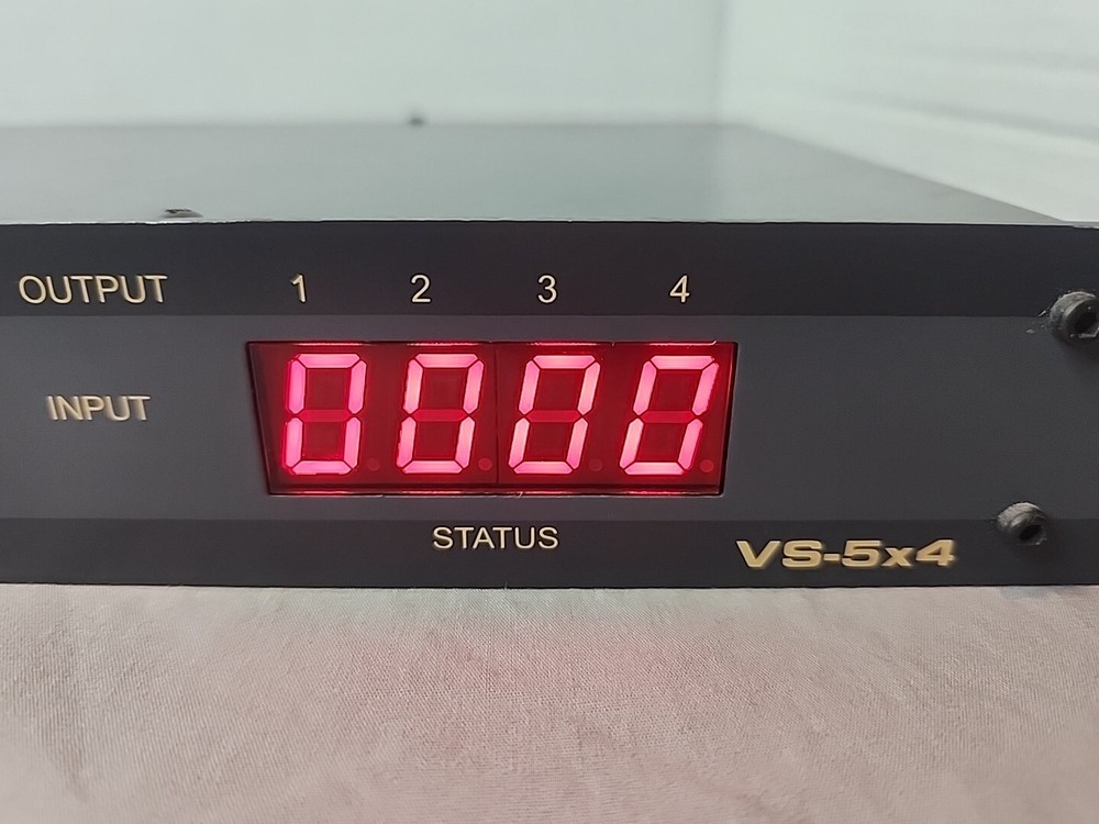 Kramer Electronics VS- 5x4 Vertical Interval Audio Video Switcher