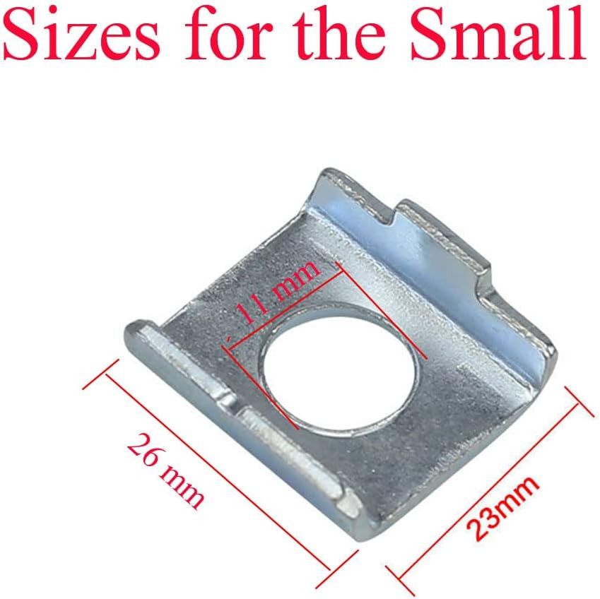8 Pack Training Wheels Vertical Bracket for Children'S Bicycle Stabiliser Suppor