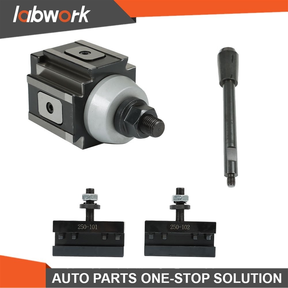 Labwork AXA 250-100 Piston Type Quick Change Tool Post Holder For Lathe 6-12"