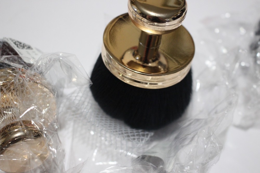 3-PACK LARGE BODY MAKEUP BRUSH ROSE GOLD